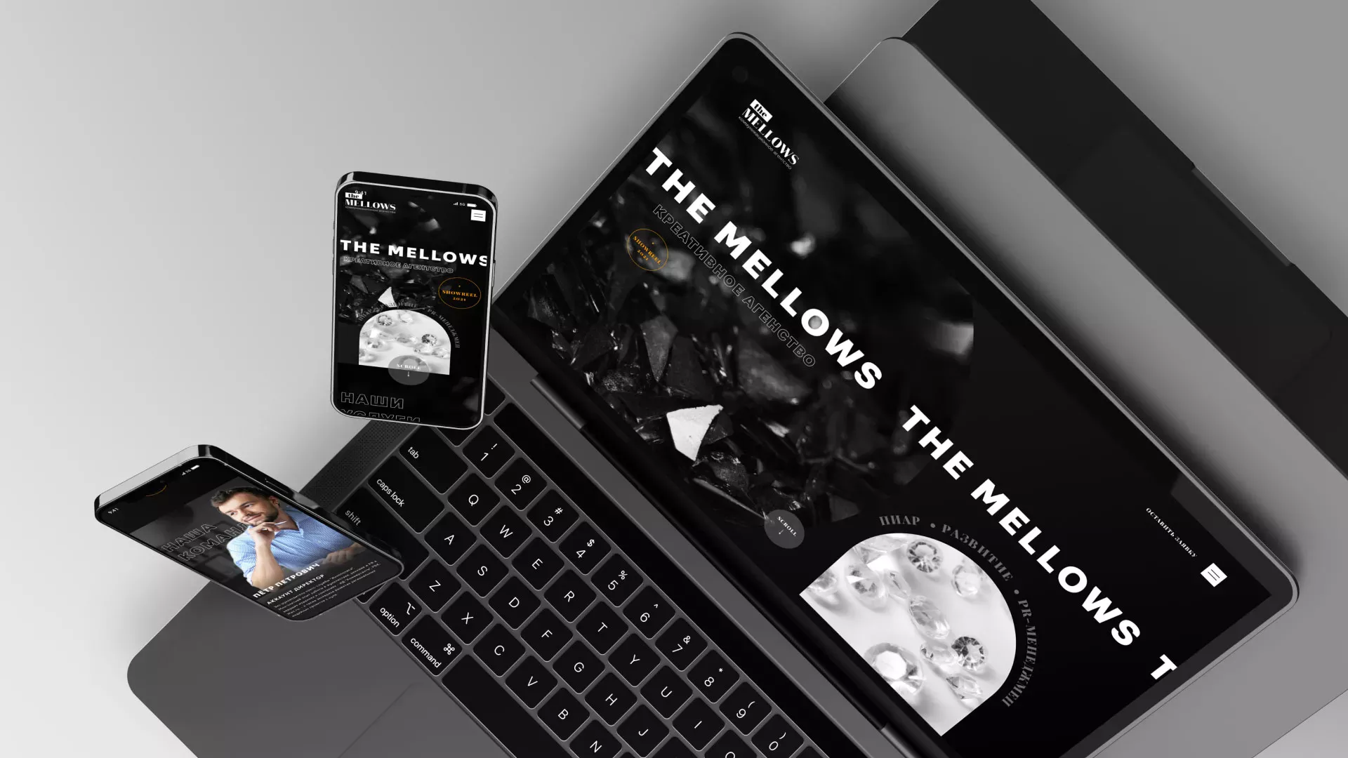 Разработка сайта креативного агентства «The Mellows» в Усть-Джегуте