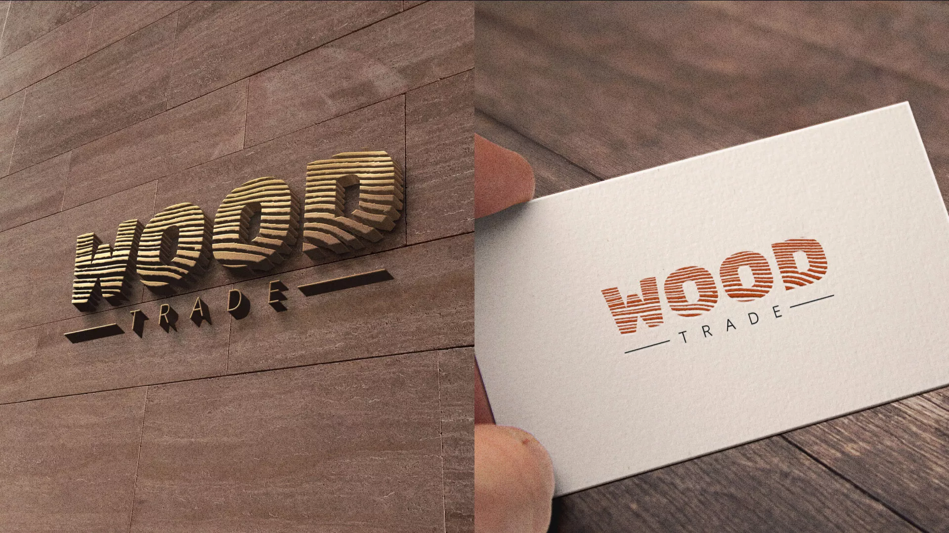 Разработка логотипа для компании «Wood Trade» в Усть-Джегуте