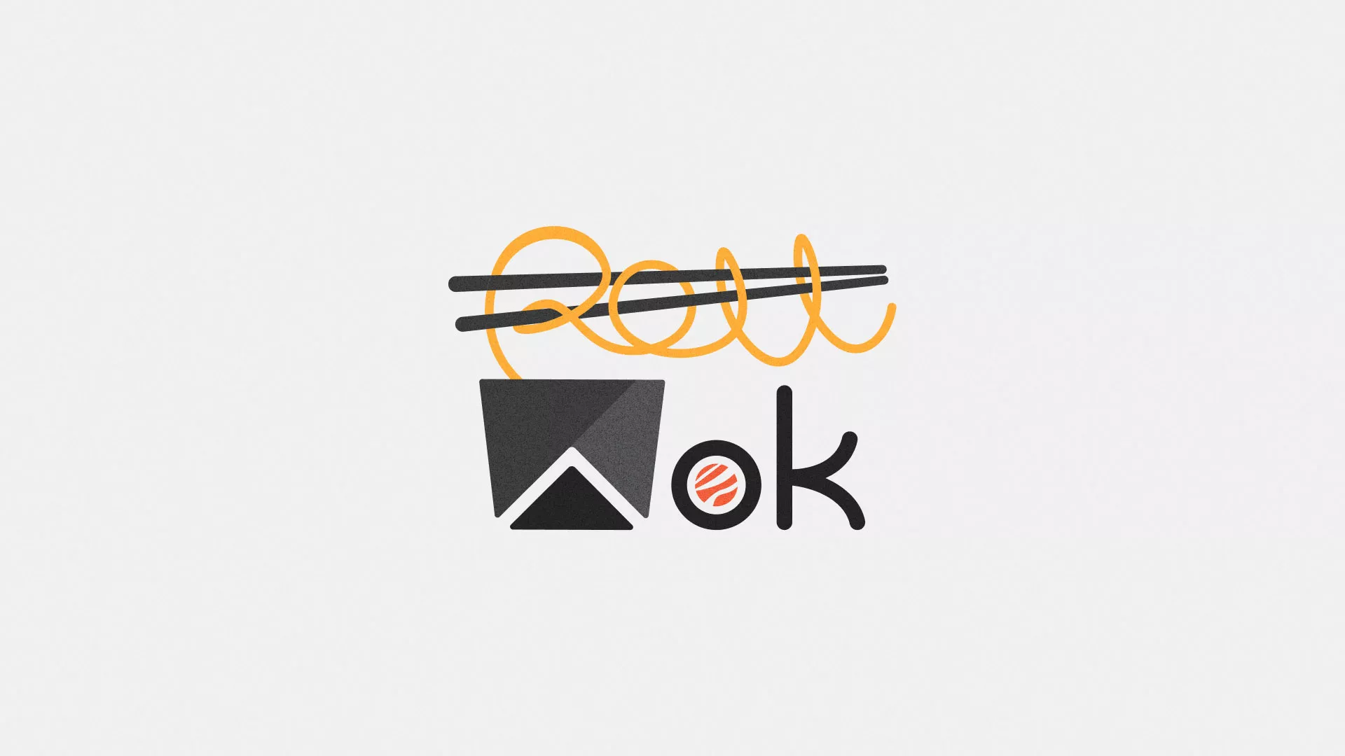 Разработка логотипа в Усть-Джегуте для суши-бара «Roll Wok Club» Разработка логотипа в Усть-Джегуте для суши-бара «Roll Wok Club»