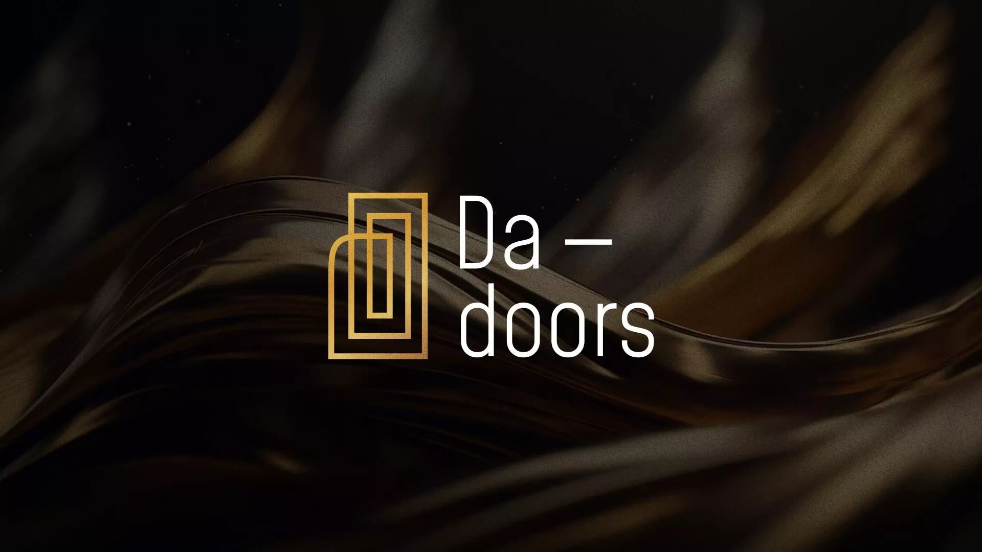Разработка логотипа для компании «DA-DOORS» в Усть-Джегуте